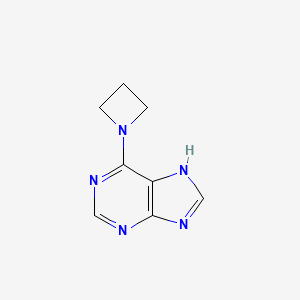 6-(azetidin-1-yl)-9H-purine