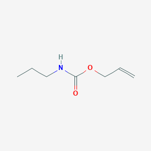 molecular formula C7H13NO2 B12907643 Prop-2-en-1-yl propylcarbamate CAS No. 647027-65-4