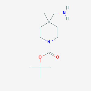 Tert-butyl 4-(aminomethyl)-4-methylpiperidine-1-carboxylate