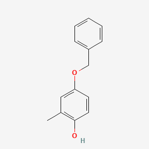 molecular formula C14H14O2 B1290776 4-(Benzyloxy)-2-methylphenol CAS No. 53325-49-8