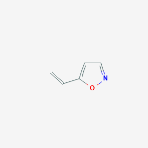 molecular formula C5H5NO B12908037 5-Vinylisoxazole CAS No. 21169-68-6