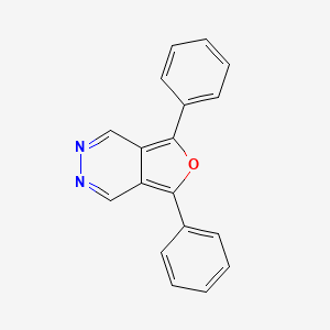 molecular formula C18H12N2O B12908791 5,7-Diphenylfuro[3,4-d]pyridazine CAS No. 89449-72-9