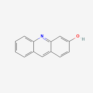 molecular formula C13H9NO B12908802 3-Acridinol CAS No. 7132-70-9