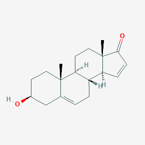molecular formula C19H26O2 B129090 3beta-Hydroxyandrosta-5,15-dien-17-one CAS No. 17921-63-0