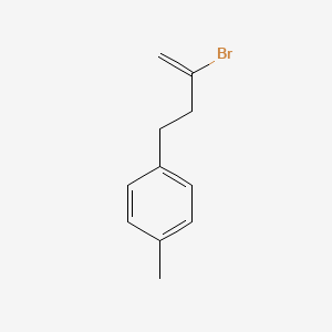 molecular formula C11H13B B1290908 2-Bromo-4-(4-methylphenyl)-1-butene CAS No. 731772-22-8