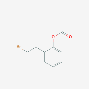 3-(2-Acetoxyphenyl)-2-bromo-1-propene