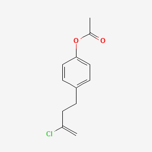 4-(4-Acetoxyphenyl)-2-chloro-1-butene