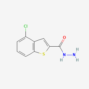 4-Chloro-1-benzothiophene-2-carbohydrazide
