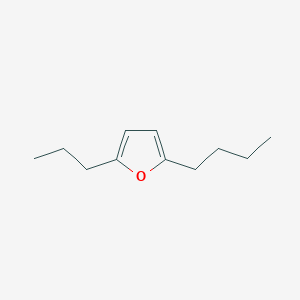 molecular formula C11H18O B12909765 2-Butyl-5-propylfuran CAS No. 67632-31-9