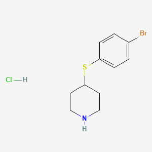 4-[(4-Bromophenyl)thio]piperidine hydrochloride