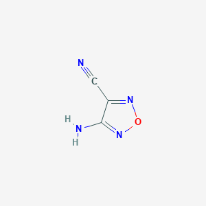 4-Amino-1,2,5-oxadiazole-3-carbonitrile