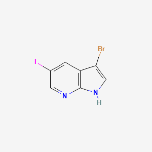 3-Bromo-5-iodo-1H-pyrrolo[2,3-b]pyridine