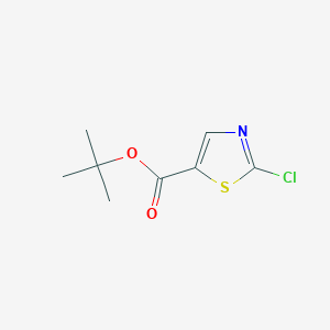 molecular formula C8H10ClNO2S B1291050 Tert-butyl 2-chloro-1,3-thiazole-5-carboxylate CAS No. 934570-60-2