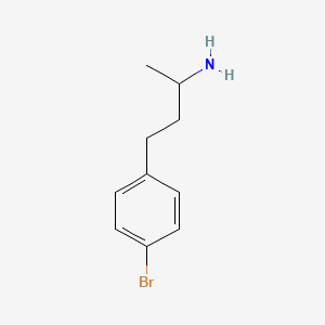 molecular formula C10H14BrN B1291078 4-(4-Bromophenyl)butan-2-amine CAS No. 1017130-57-2