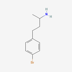 4-(4-Bromophenyl)butan-2-amine