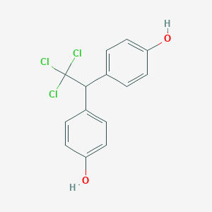 B129109 2,2-Bis(4-hydroxyphenyl)-1,1,1-trichloroethane CAS No. 2971-36-0