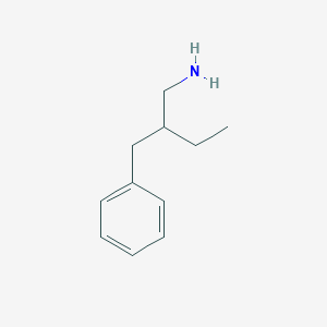 molecular formula C11H17N B1291095 2-Benzylbutan-1-amine CAS No. 1017145-79-7