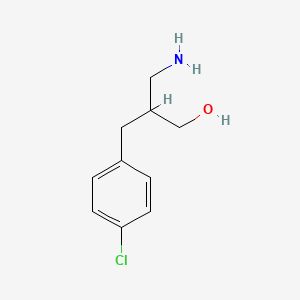 3-Amino-2-(4-chlorobenzyl)propan-1-ol