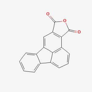 molecular formula C18H8O3 B12911383 Fluorantheno[2,3-c]furan-4,6-dione CAS No. 13913-61-6