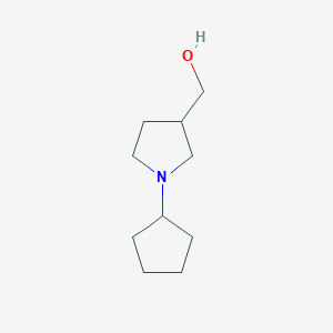 (1-Cyclopentylpyrrolidin-3-yl)methanol