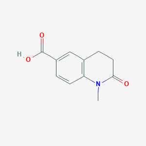 1-Methyl-2-oxo-1,2,3,4-tetrahydroquinoline-6-carboxylic acid