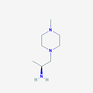 (2S)-1-(4-Methylpiperazin-1-YL)propan-2-amine