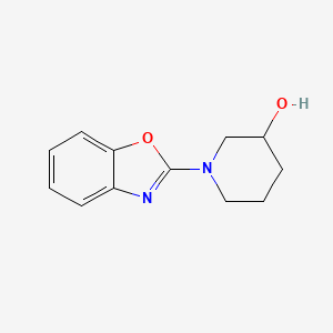 1-(Benzo[d]oxazol-2-yl)piperidin-3-ol