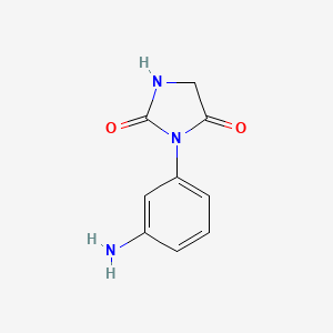 3-(3-Aminophenyl)imidazolidine-2,4-dione