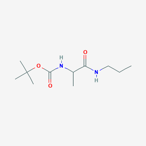DL-Tert-butyl N-[1-(propylcarbamoyl)ethyl]carbamate