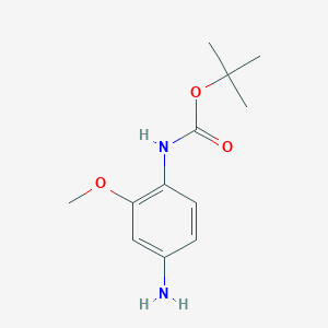 tert-Butyl (4-amino-2-methoxyphenyl)carbamate
