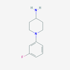 1-(3-Fluorophenyl)piperidin-4-amine