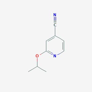 2-(Propan-2-yloxy)pyridine-4-carbonitrile