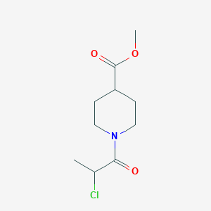 Methyl 1-(2-chloropropanoyl)piperidine-4-carboxylate