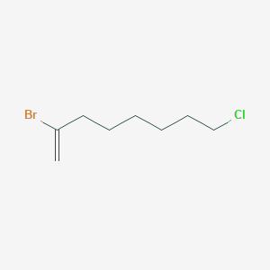 molecular formula C8H14BrCl B129128 2-溴-8-氯-1-辛烯 CAS No. 141493-81-4