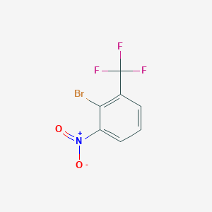 molecular formula C7H3BrF3NO2 B1291288 2-Bromo-1-nitro-3-(trifluoromethyl)benzene CAS No. 24034-22-8