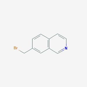 molecular formula C10H8BrN B129130 7-(溴甲基)异喹啉 CAS No. 158654-75-2