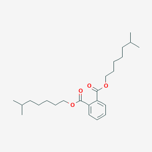molecular formula C24H38O4<br>(C8H17COO)2C6H4<br>C24H38O4 B129133 Diisooctyl phthalate CAS No. 131-20-4
