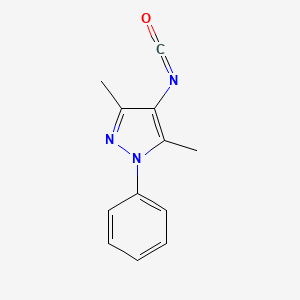 4-Isocyanato-3,5-dimethyl-1-phenyl-1H-pyrazole
