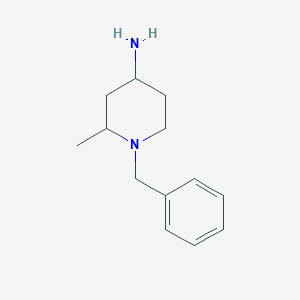 1-Benzyl-2-methylpiperidin-4-amine