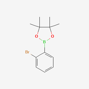 2-(2-Bromophenyl)-4,4,5,5-tetramethyl-1,3,2-dioxaborolane