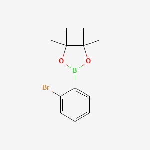 molecular formula C12H16BBrO2 B1291355 2-(2-溴苯基)-4,4,5,5-四甲基-1,3,2-二氧杂硼环己烷 CAS No. 269410-06-2
