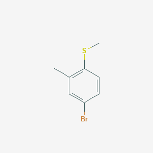 molecular formula C8H9BrS B1291361 4-bromo-2-methylthioanisole CAS No. 89981-03-3