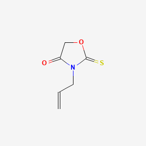 molecular formula C6H7NO2S B12913710 3-Allyl-2-thioxooxazolidin-4-one CAS No. 93962-58-4