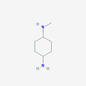 molecular formula C7H16N2 B1291374 N1-Methylcyclohexane-1,4-diamine CAS No. 15803-59-5