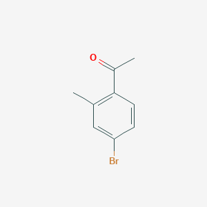 molecular formula C9H9BrO B1291378 1-(4-Bromo-2-methylphenyl)ethanone CAS No. 65095-33-2