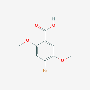 molecular formula C9H9BrO4 B1291395 4-Bromo-2,5-dimethoxybenzoic acid CAS No. 35458-39-0