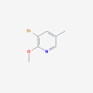 molecular formula C7H8BrNO B1291408 3-Bromo-2-methoxy-5-methylpyridine CAS No. 717843-56-6