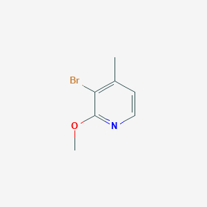molecular formula C7H8BrNO B1291409 3-Bromo-2-methoxy-4-methylpyridine CAS No. 717843-51-1