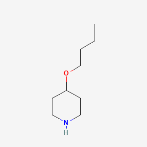 molecular formula C9H19NO B1291438 4-Butoxypiperidine CAS No. 88536-10-1