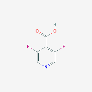 molecular formula C6H3F2NO2 B129144 3,5-Difluoroisonicotinic acid CAS No. 903522-29-2